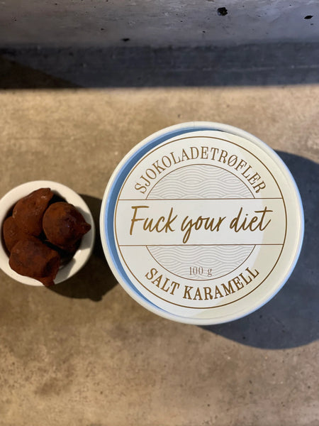 Sjokoladetrøfler - "Fuck your diet"