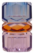 C’est Bon - Lysestake krystall - Violet/amber/kobolt