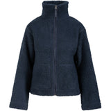 CC Heart - Jakke - Jamie teddy zip sweater navy