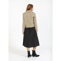 CC Heart - Jakke - Alicia kort trenchcoat Sand olive