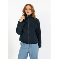 CC Heart - Jakke - Jamie teddy zip sweater navy