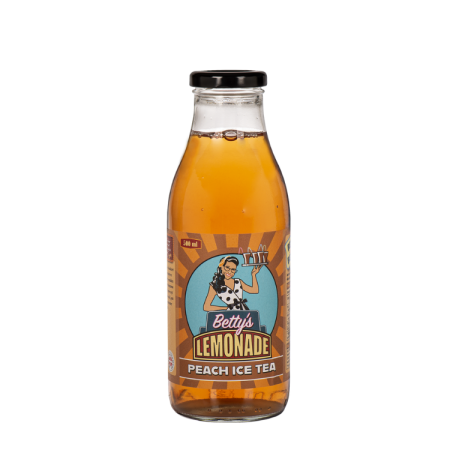 Betty's Lemonade – Peach Ice Tea 500ml