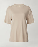 Lexington - Ally Bomull/Modal T-skjorte - Beige