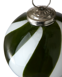 Affari Of Sweden – Julekule – Circus Grønn/Hvit stor