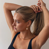Timi of Sweden - Estelle - Pearl Hoop Earrings