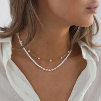 Timi of Sweden - Zora - Bead Pearl Necklace