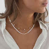 Timi of Sweden - Zora - Bead Pearl Necklace