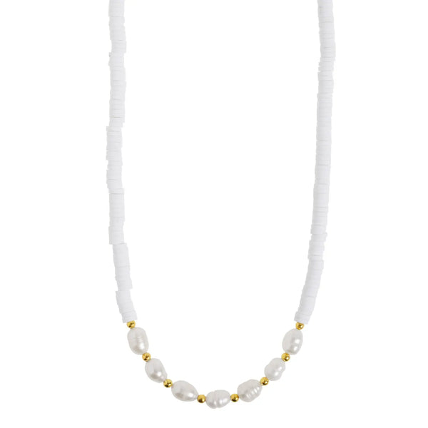 Timi of Sweden - Zora - Bead Pearl Necklace
