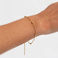 Timi of Sweden - Armbånd - Heather Bohemic Minimalistic Ball Chain