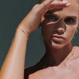 Timi of Sweden - Armbånd - Heather Bohemic Minimalistic Ball Chain