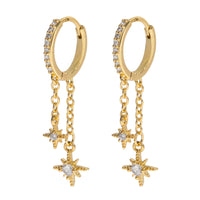 Timi of Sweden - Winny - Star Chain Earrings