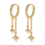 Timi of Sweden - Winny - Star Chain Earrings