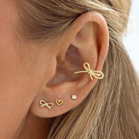 Timi of Sweden - Juliette - Bow Stud Earrings