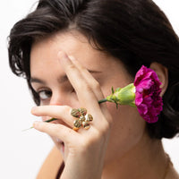 Timi of Sweden - Filippa - Adjustable Flower Ring