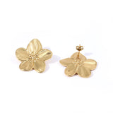 Timi of Sweden - Maebry - Flower Stud Earrings