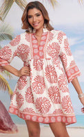Phi Phi Star - Kjole - Coral 8758