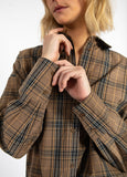 CC Heart – Skjorte – Alia Brown Check