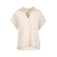 CC Heart – Vest – Emerie Off white Melange