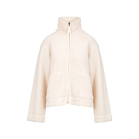 CC Heart – Jakke – Jamie Fleece Zip Off white