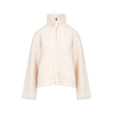 CC Heart – Jakke – Jamie Fleece Zip Off white