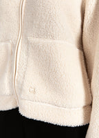 CC Heart – Jakke – Jamie Fleece Zip Off white