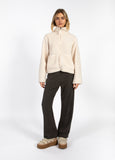 CC Heart – Jakke – Jamie Fleece Zip Off white