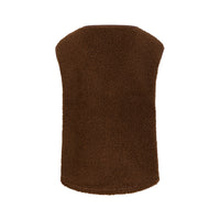 CC Heart – Vest – Jamie Fleece Chocolate Brown