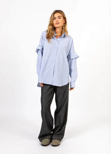 CC Heart - Skjorte - GIA Stripe Frill