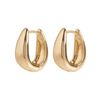 Timi of Sweden - Classic Wide Hoop Earring Gold