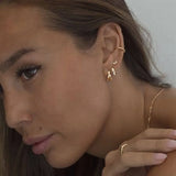 Timi of Sweden - Classic Wide Hoop Earring Gold