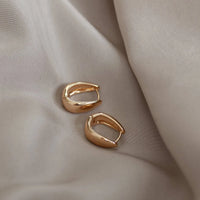 Timi of Sweden - Classic Wide Hoop Earring Gold