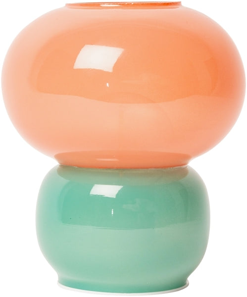 Au Maison - Glasslampe - Pink/petrol