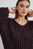 Noella - Joseph Strikkegenser - Dark Brown