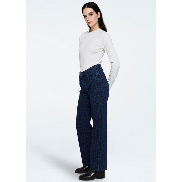 Moves - Talia Jeans - Dark blue Leo
