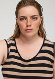 Studio – Kjole – Dolly Svart/Sand Stripe