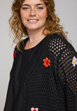 Studio – Cardigan – Amaya – Heklet med blomster
