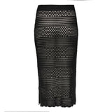 Studio – Skjørt – Fanni Knit Svart