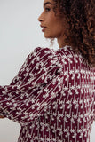Noella - Shelly Bluse - Dusty Mahogny