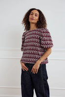 Noella - Shelly Bluse - Dusty Mahogny
