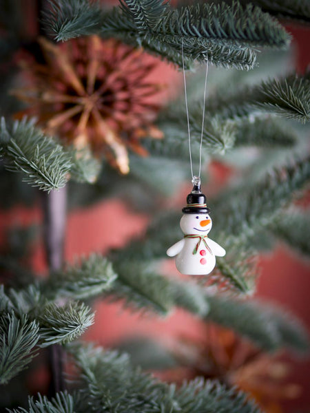 Bloomingville - Julekule - Snømann