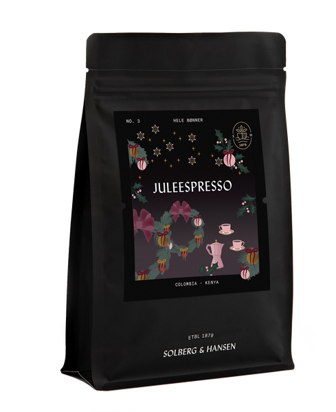 Solberg & Hansen – Kaffe  – Juleespresso Hele bønner