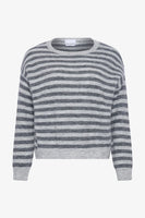 Noella - Juliana Genser - Light Grey/Dark Grey Stripes