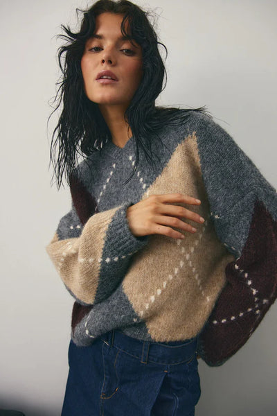 Noella – Genser – Lai Medium Grey Mel