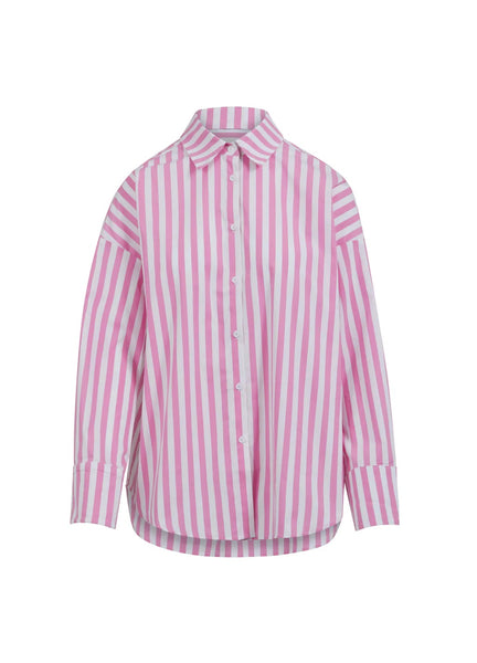 CC Heart - Harper Solid Skjorte - Pink Stripes