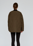 Basic Apparel - Loose jacket - Ruby, capers-grønn