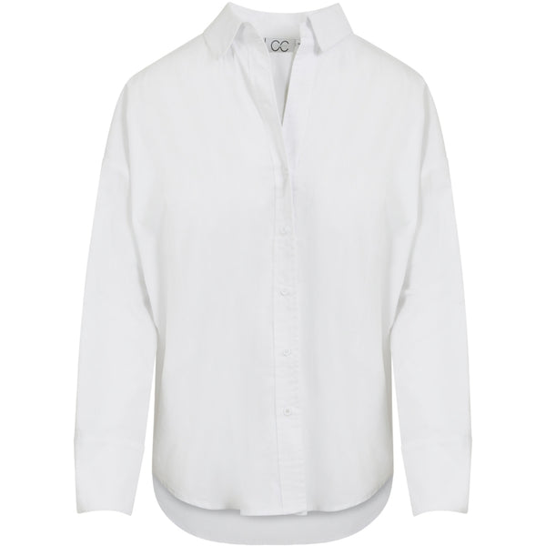 CC Heart - Harper Solid Skjorte - Hvit