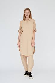 Basic Apparel - Kjole - Tilde Tunique Dress, beigeå